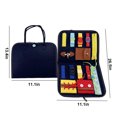 thumbnail image 3 of Tholdsy Tablero ocupado de tela para niños, entrenamiento portátil para padres e hijos, desarrollo educativo, dormitorio, juguete sensorial de viaje Juguetes Educativos Azul oscuro Tholdsy  FN010363-02, 3 of 6