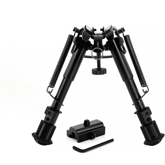 QIFEI 6-9 Inch Adjustable High-Performance Bipod - Quick-Release Adapter Rails For Lightweight, Stable, And Precise Hunting And Shooting Experiences - Durable, Compact, And Portable Design For Outdo
