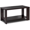 thumbnail image 2 of Costway Table Basse Rectangulaire Table à Cocktails Meubles de Salon avec Étagère de Rangement, 2 of 8
