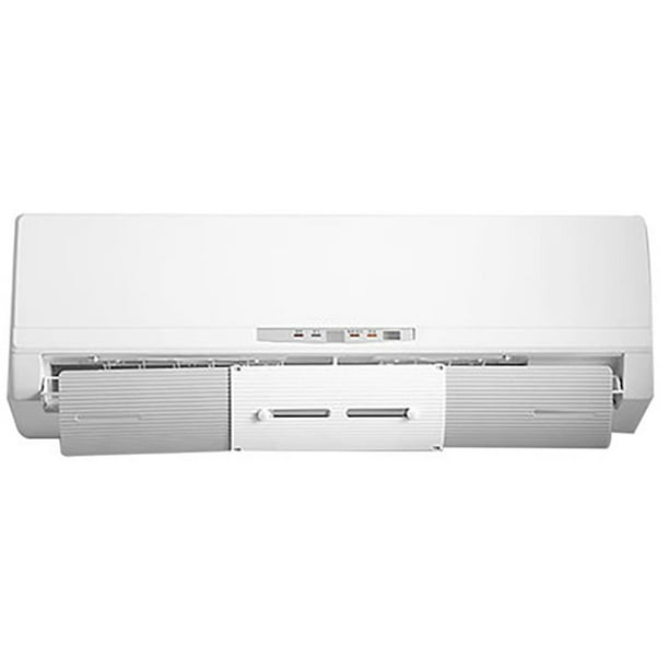 Inteprter Cubierta de parabrisas para aire acondicionado, Deflector de viento de Color sólido Universal para el hogar, componente modificado, cubiertas de Decoración del hogar blanco y gris Inteprter HA023934-01