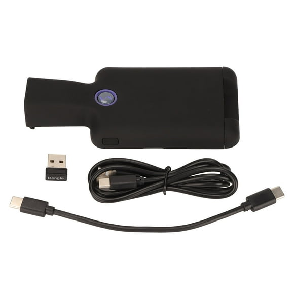Wireless Back Clip Barcode Reader,Back Clip Bluetooth Barcode Back Clip Barcode Scanner Handheld Barcode Scanner Enhanced Durability