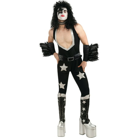 Child Kiss Paul Stanley The Starchild Costume Rock Star Wig