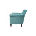 thumbnail image 3 of Giovanni Tufted Accent Chair Arctic Blue, 3 of 10