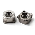 thumbnail image 2 of Écrou Carré M8 Écrou de Soudure Filetage en Acier Inoxydable 304 (Lot de 30), 2 of 4