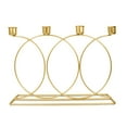 thumbnail image 5 of Metal Taper Candle Holder, 4 in 1 Gold Light Holders for Altar, Living Room, Wedding Decor, 9 inch 23 cm, 5 of 5