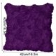 thumbnail image 2 of Funda de almohada de satén con flores, sofá, silla, funda de almohada, funda de cojín decorativa para el hogar, púrpura seitruly HA7457-08B, 2 of 6