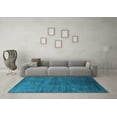 thumbnail image 3 of Ahgly Company Indoor Rectangle Oriental Light Blue Industrial Area Rugs, 5' x 8', 3 of 4