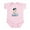 Petal Pink, variant on CafePress - Baby Cop Just Like My Daddy Police Infant Bodysuit - Baby Light Bodysuit, Size Newborn - 24 Months