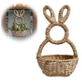 thumbnail image 6 of Wmkox8yii Easter Wicker Bunny Basket Hanging Wall Spring Decor Basket,Hand Woven Bunny Basket for Front Door Hanging Decor,Indoor Outdoor Spring Decoration, 6 of 7