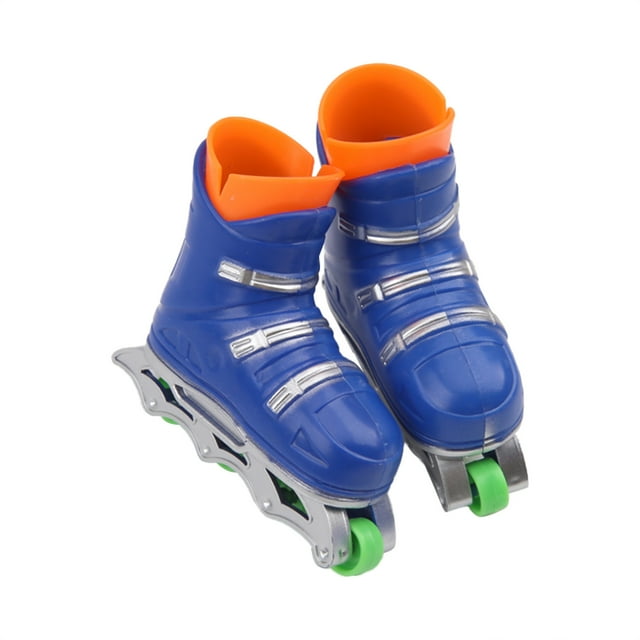 Mini Patins à Glace pour Doigts en Alliage Outils Modèle Jouet Trottinette pour Doigts Plastique et Léger et Portable Taille Appropriée Multiples Modèles d'Assemblage Entraîne les Habiletés de Coordination des Doigts Stimule l'Imagination