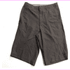 O`neill Men's 2 Back Pockets Button Closure Drawstring Hybrid Short 34/BLACK