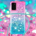 thumbnail image 4 of Funda para Samsung Galaxy S20 5G Brillantina Líquida Divertida Reluciente y con Cristales en Movimiento Cuerpo Cruzado con Cordón Ajustable, 4 of 5