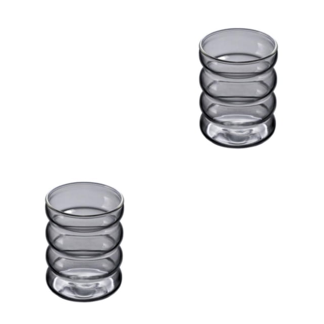 Injueey Taza de agua linda hecha a mano boca ancha redonda hogar Oficina dormitorio té leche jugo bebida taza botella para beber frasco Type2 NO2