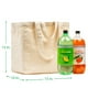 thumbnail image 2 of VeraMia Bolsas de lona para comestibles, 3 piezas, con bolsillos, correas para los hombros, plegables, lavables y resistentes, 2 of 5