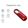 thumbnail image 3 of MQ-1017 Smart Fingerprint Padlock Waterproof Biometric Lock Portable Keyless Security Lock Anti-Theft Lock for Luggage, 3 of 8