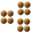 thumbnail image 1 of 12 piezas de tapón de corcho de vino, tapón de corcho de madera, bola de corcho para decantador, reemplazo de corcho, 1 of 6