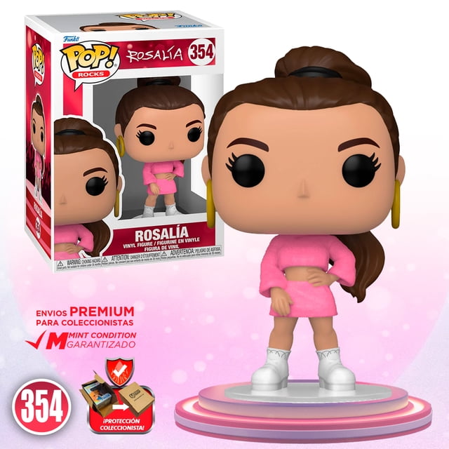Funko Pop Rosalia #354 Malamente Cantante Video Musical Original Funko La Rosalia