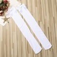 thumbnail image 3 of ITFABS Women's Stocking, Solid Color Bow Top Socks, Over Knee Sheer Stockings, 3 of 6