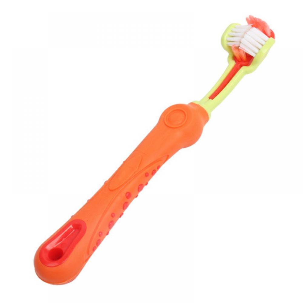 3sided Pet Toothbrush For Dogs To Clean Bad Breath And Tartar Dental