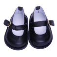 thumbnail image 1 of Luckdoll Pretty Leather Flat Shoes Fit 18 Inch American&43 CM Baby Doll Clothes Accessories Girl‘s Toys Generation Birthday Gift, 1 of 5
