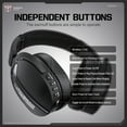 thumbnail image 4 of Siivton Wireless Gaming Headset with 60H Playtime, Bluetooth 5.4 & 2.4G Dual Mode, 950mAh Battery, Noise-Canceling Mic for PC,PS4,PS5,Switch,Mobile, 4 of 8