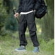 thumbnail image 1 of Pantalones largos para hombre, para exteriores, impermeables, a la moda, lisos, informales, con cintura elástica y bolsillos, pantalones cargo para hombre., 1 of 9
