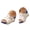 Blue, variant on Wedge Sandals for Women Open Toe Rivets Slip on Slides Ladies Summer Vacation Slippers Shoes with Arch Support Yellow Size 9