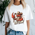 thumbnail image 3 of Yee Claw Yee Haw Crab Shirt, Cowboy Crawfish Meme Shirt, Funny Crawfish Tee, Summer Tee, 3 of 5