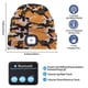 thumbnail image 2 of Gorro unisex con Bluetooth y luz LED, gorro de punto musical inalámbrico con auriculares estéreo para correr, senderismo y trotar (naranja), 2 of 5