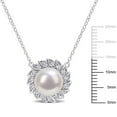 thumbnail image 2 of Everly Women's Cultured Pearl Sterling Silver Necklace, 2 of 7