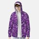 thumbnail image 2 of Fotbe Purple Snowflakes Chaqueta con Protección Solar UPF 50+ para Hombre y Mujer, Camisa con Capucha y Bolsillos-3X-Large, 2 of 7