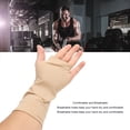 thumbnail image 3 of Guantes sin dedos de silicona muñequera 2 piezas duraderas para correr para deportes ANGGREK Otros, 3 of 8