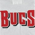 thumbnail image 4 of Men's '47 Tampa Bay Buccaneers Heather Gray Gridiron Lace-Up Pullover Hoodie, 4 of 4
