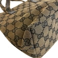 thumbnail image 5 of Pre-Owned GUCCI 1079 GG Pattern Handbag, Beige, Women's, 5 of 15
