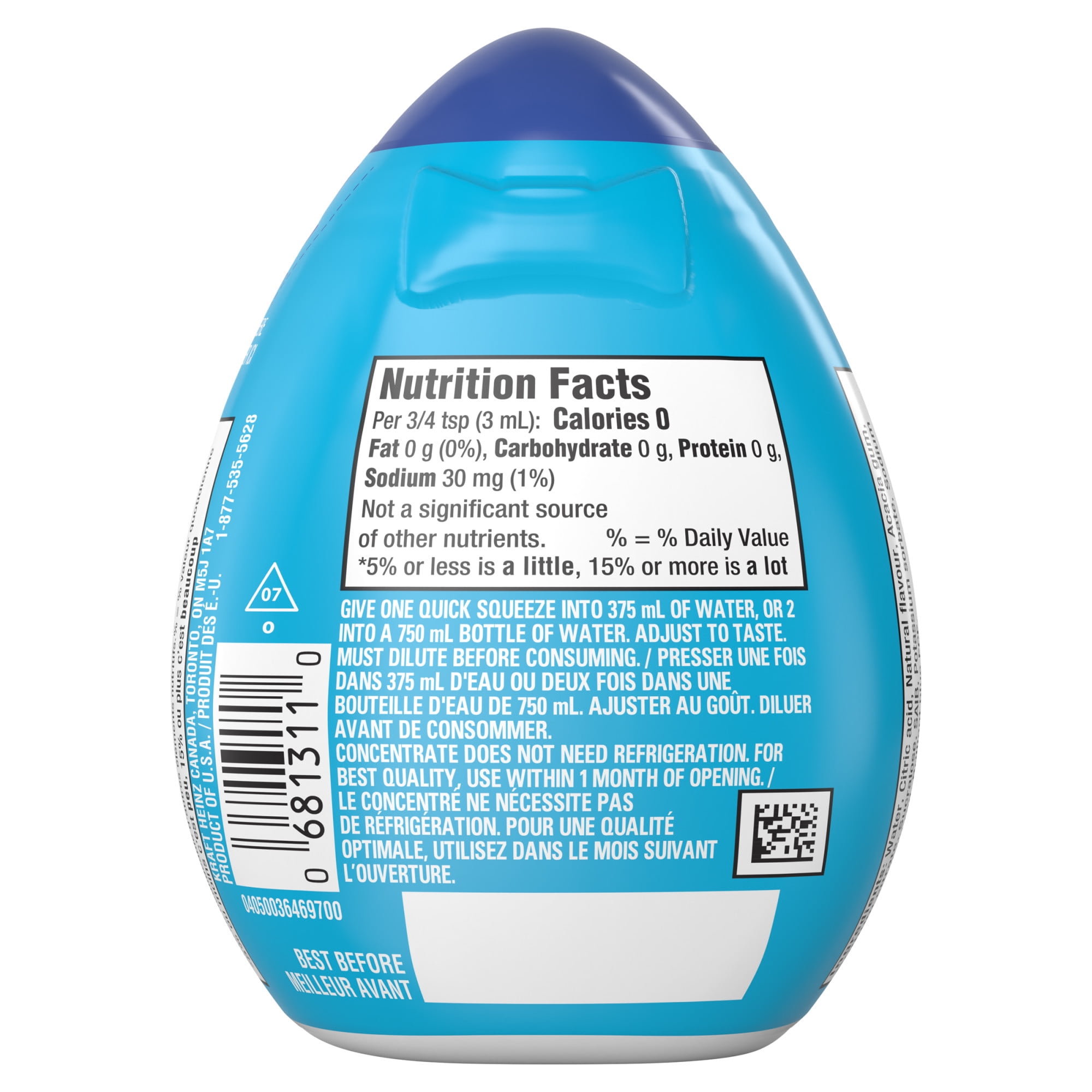mio Blueberry Lemonade Liquid Water Enhancer, 48 mL Bottle