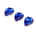 thumbnail image 3 of KLKCMS 50 Pieces DIY Teardrop Resin Rhinestone Pointback Glass Faceted Jewelry Making, 3 of 9