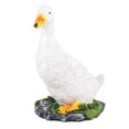thumbnail image 1 of Décoration de Jardin, Ornement Animal Canard Blanc Simulation Extérieure Canard Fidèle à Sa Promesse, 1 of 8