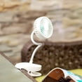 thumbnail image 4 of Ventilador con clip recargable USB portátil Ventilador de escritorio Flexible Mini, 4 of 8