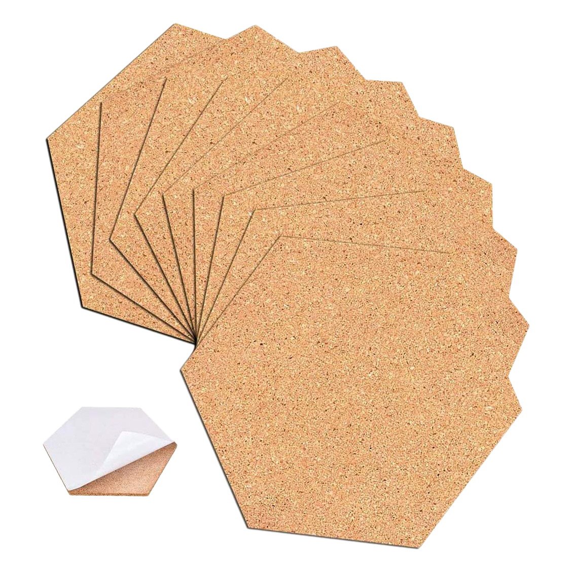 SelfAdhesive Cork Coasters, Cork Mats Cork Backing Sheets for Coasters