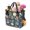 Pioneer Flower Floral, variant on Garden Tool Bag,Pioneer Flower Floral Print Pattern Garden Tool Organizer,Garden Gifts,Waterproof Multi-Pocket Garden Tool Storage 11.8x5.5x11.4 Inch(Tools NOT Included)