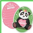 thumbnail image 2 of Panda Blossom Fill-In Invitations Set for All Occasions - 15 Floral Cards with Envelopes for Baby Showers, Birthdays, Weddings, and Fun Celebrations, 2 of 5