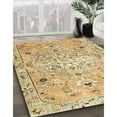 thumbnail image 3 of Ahgly Company Machine Washable Indoor Rectangle Traditional Cinnamon Brown Area Rugs, 5' x 8', 3 of 7