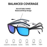 Polarized sunglasses for men and women, Mens Sunglasses Polarized UV protection Lightweight Sun Glasses for Driving Fishing Golf