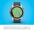 thumbnail image 5 of Garmin fēnix 7S Pro Solar, Multisport GPS Smartwatch, Built-in Flashlight, Solar Charging Capability, Graphite, 5 of 6