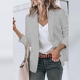 thumbnail image 1 of Puntoco Chaqueta de manga larga ligera para mujer, abrigo delgado, chaquetas largas Puntoco Puntoco-1, 1 of 4