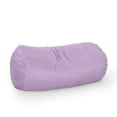 thumbnail image 4 of GDF Studio Tucker Modern Microfiber 8 Foot Pastel Bean Bag, Lavender, 4 of 10