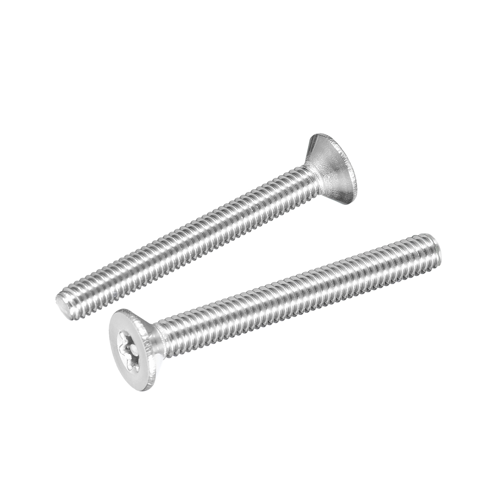 Uxcell M4 Torx Security Screws Kit, (M4x8/10/12/16/20/25/30/35mm)125pcs Countersunk Head W 1pcs T20 Wrench Bolts