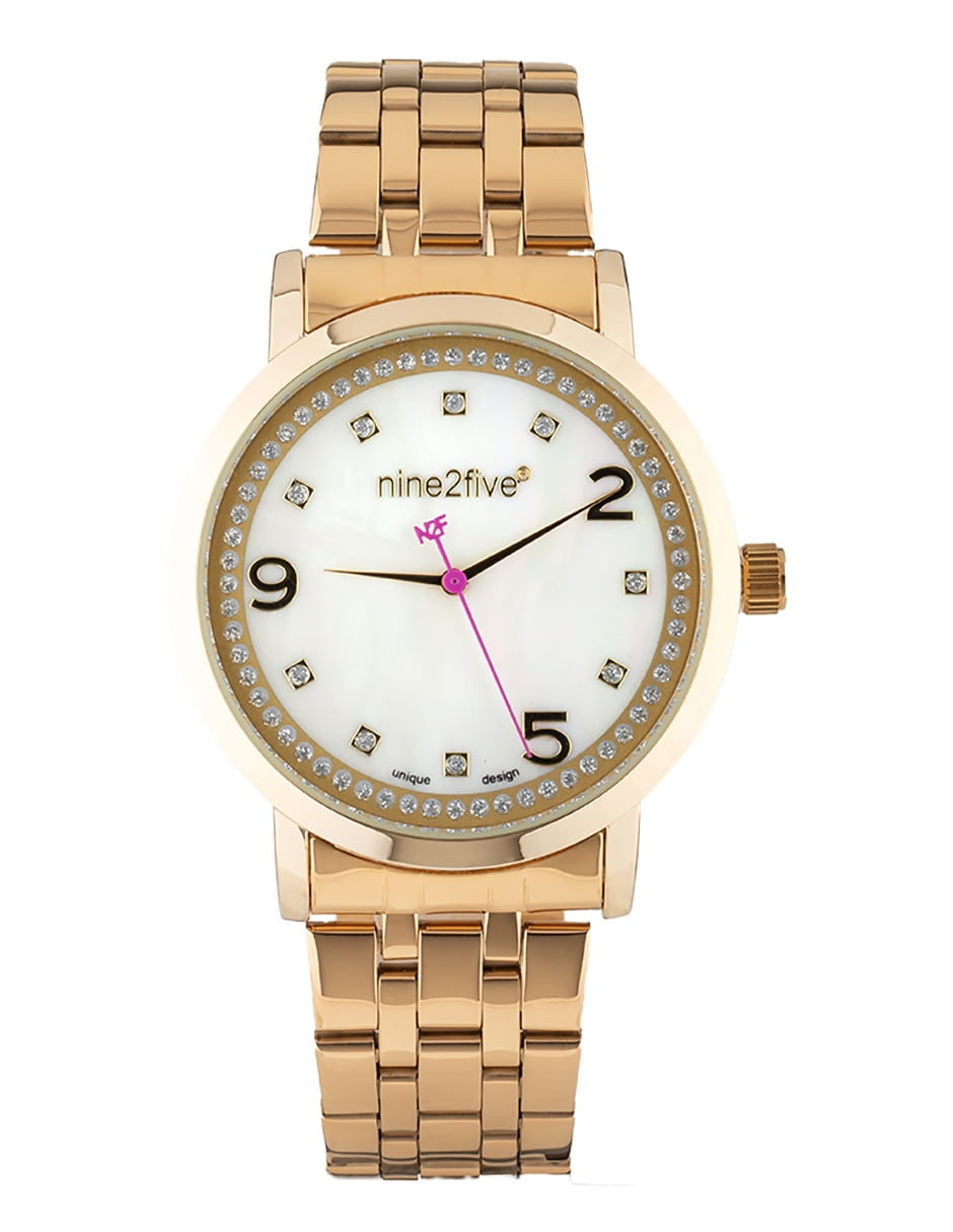 Reloj Reacondicionado marca Nine2Five Dorado OAS19M14GLNC NINE2FIVE OAS19M14GLNC Bodega Aurrera en linea