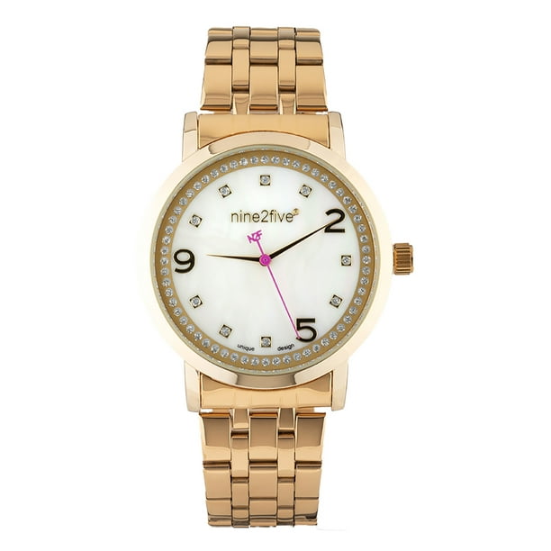 Reloj Reacondicionado marca Nine2Five Dorado OAS19M14GLNC NINE2FIVE OAS19M14GLNC Bodega Aurrera en linea