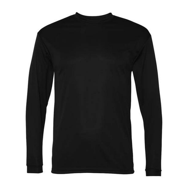 C2 Sport Performance Long Sleeve T-Shirt in Black 2XL | 5104 - Walmart.com